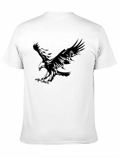 Black Eagle Graphic Tee - Mens Casual T-Shirt