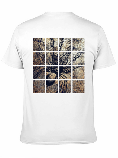 Tarantula Grid Graphic Print T-Shirt