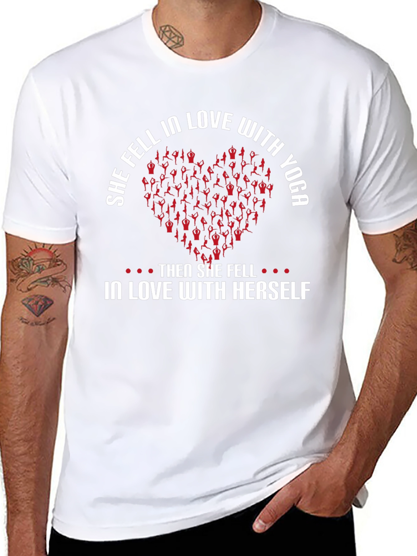 Yoga Love T-Shirt - Women Empowerment Tee