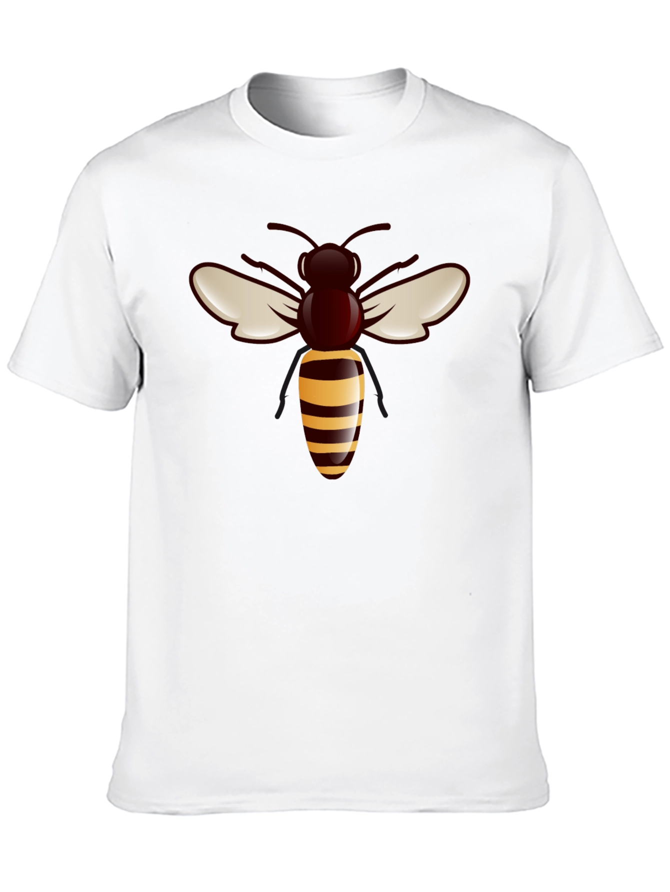 Bee Graphic Tee - Stylish Black T-Shirt