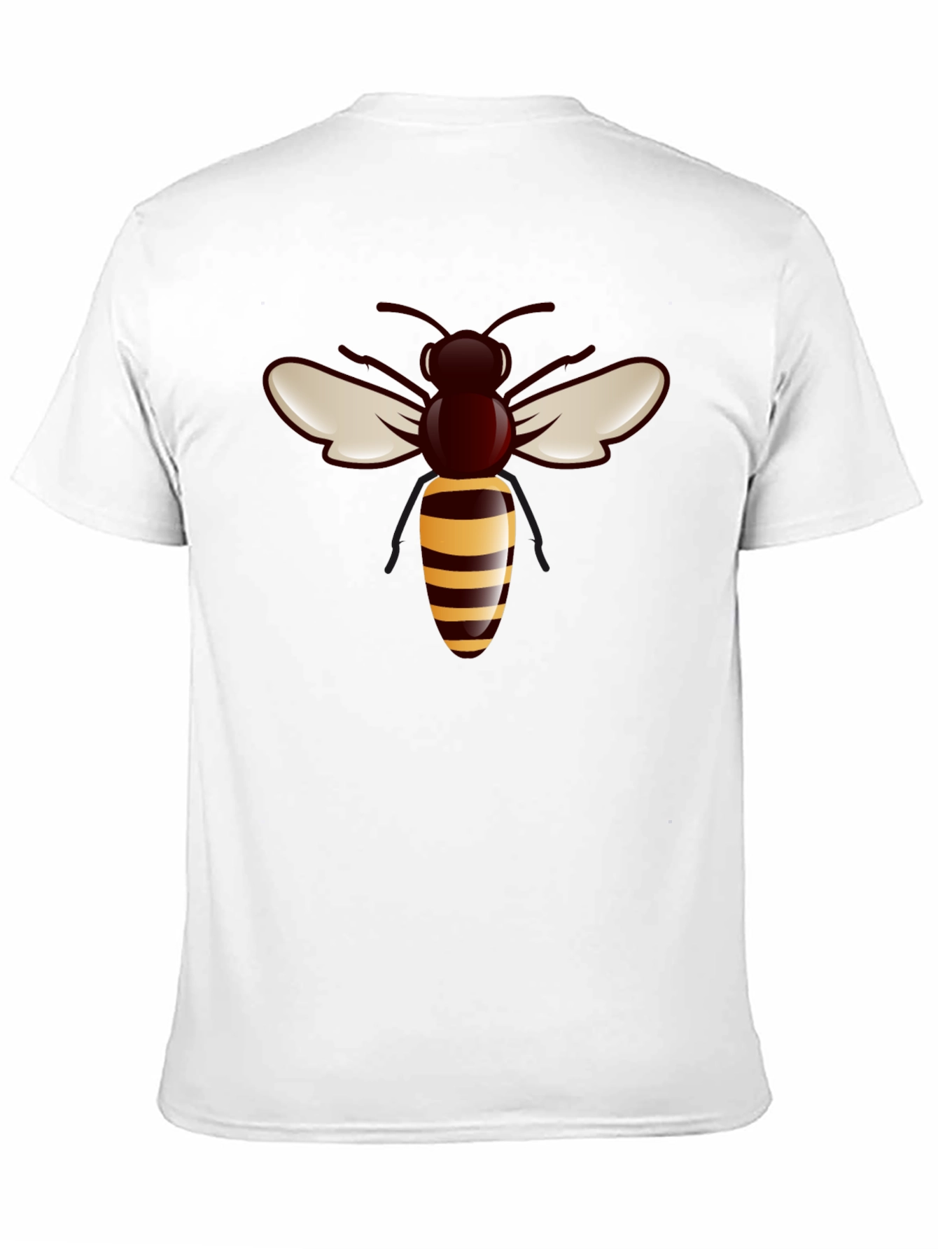 Bee Graphic Tee - Stylish Black T-Shirt