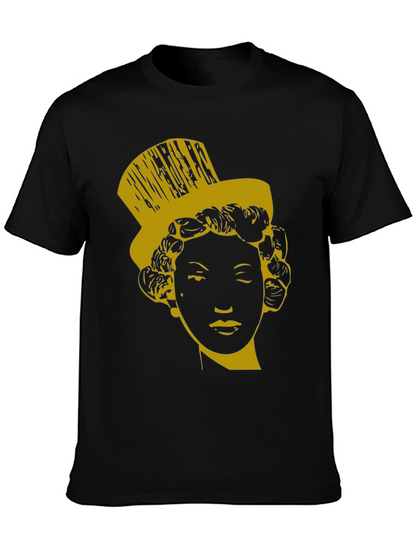 Top Hat Marilyn T-Shirt - Stylish Graphic Tee
