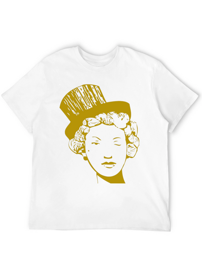 Top Hat Marilyn T-Shirt - Stylish Graphic Tee