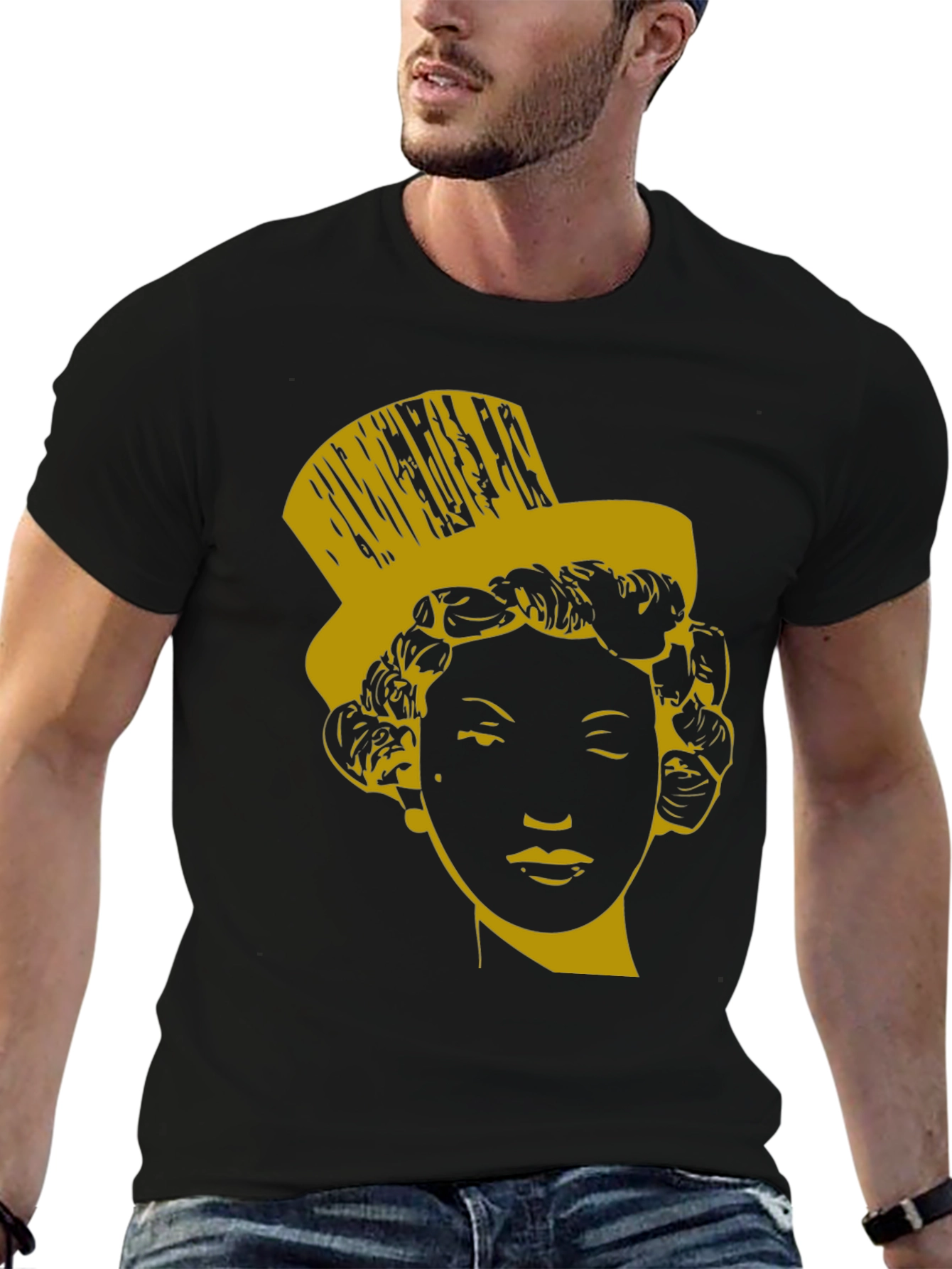 Top Hat Marilyn T-Shirt - Stylish Graphic Tee