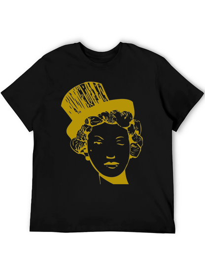 Top Hat Marilyn T-Shirt - Stylish Graphic Tee