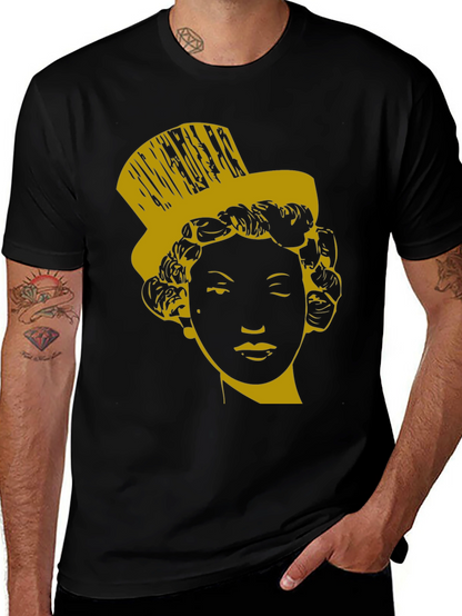 Top Hat Marilyn T-Shirt - Stylish Graphic Tee