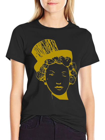 Top Hat Marilyn T-Shirt - Stylish Graphic Tee