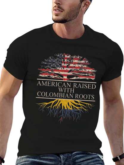 American Raised Colombian Roots T-Shirt