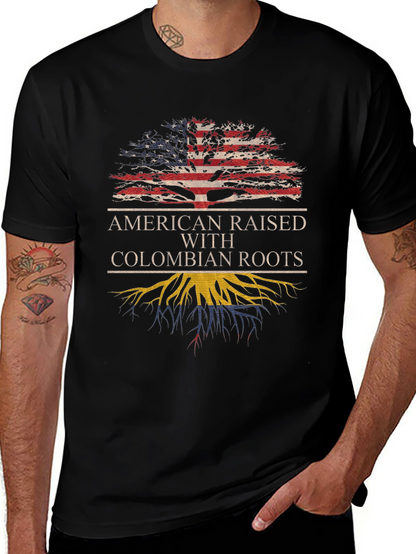American Raised Colombian Roots T-Shirt