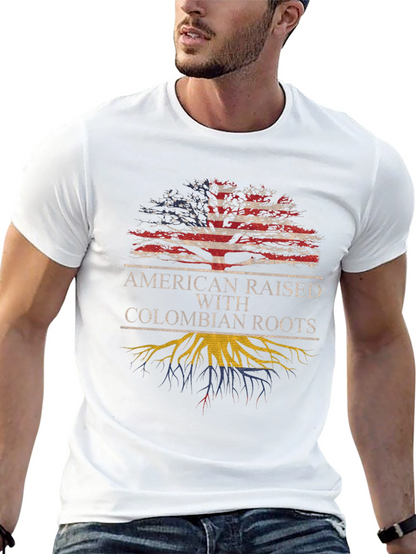 American Raised Colombian Roots T-Shirt
