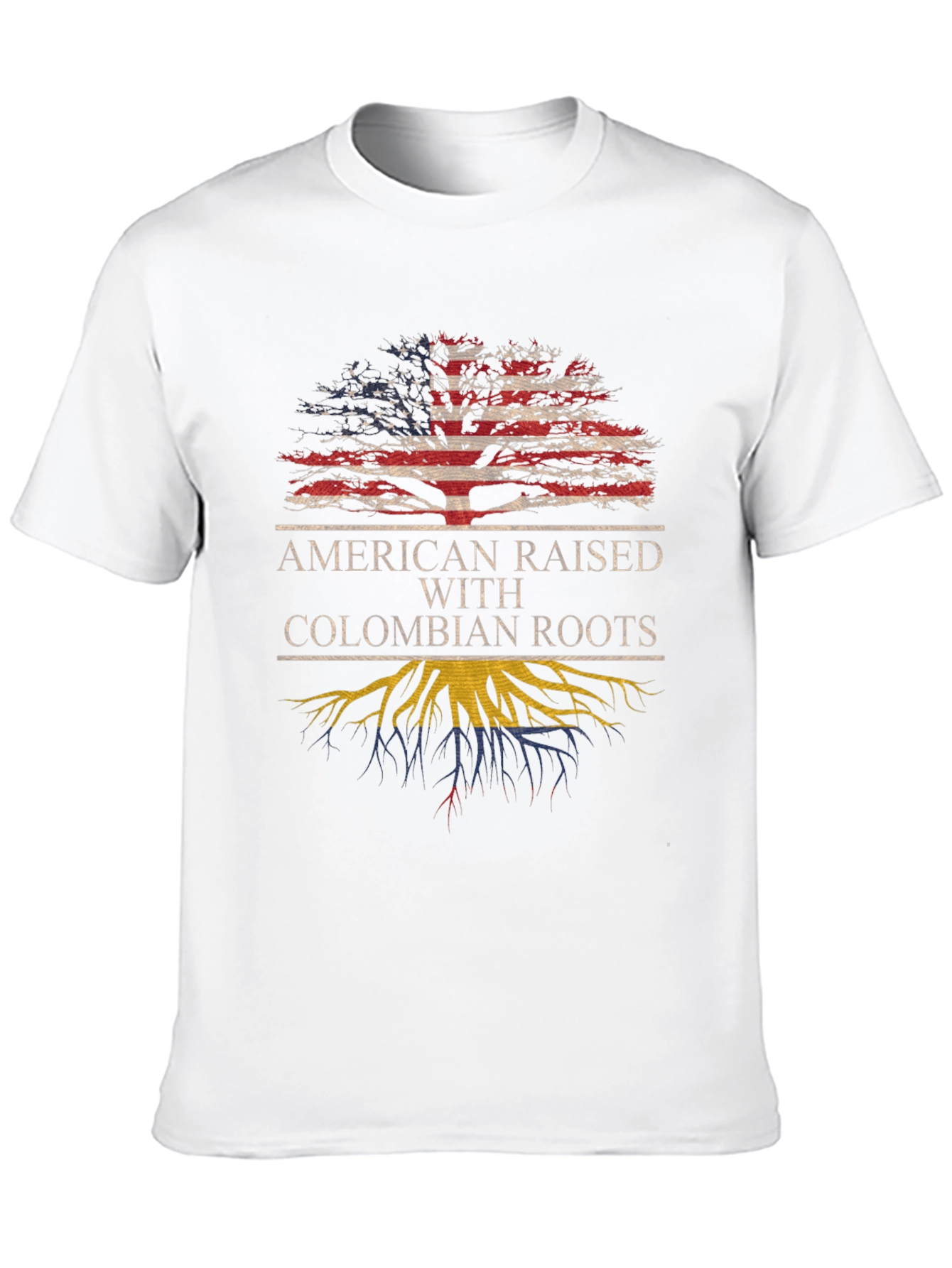 American Raised Colombian Roots T-Shirt