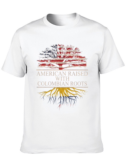 American Raised Colombian Roots T-Shirt