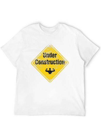 Under Construction Funny Gym T-Shirt