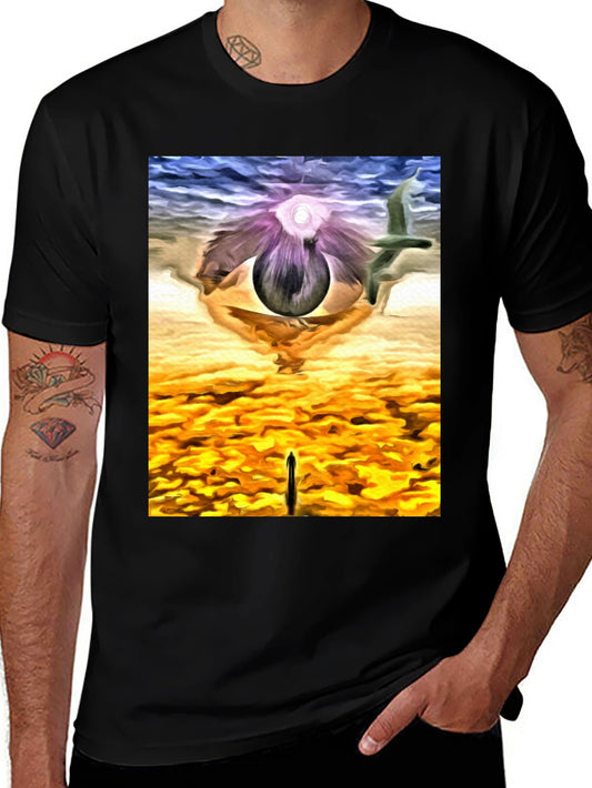 Surreal Eye Art Graphic T-Shirt