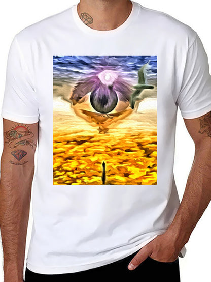 Surreal Eye Art Graphic T-Shirt