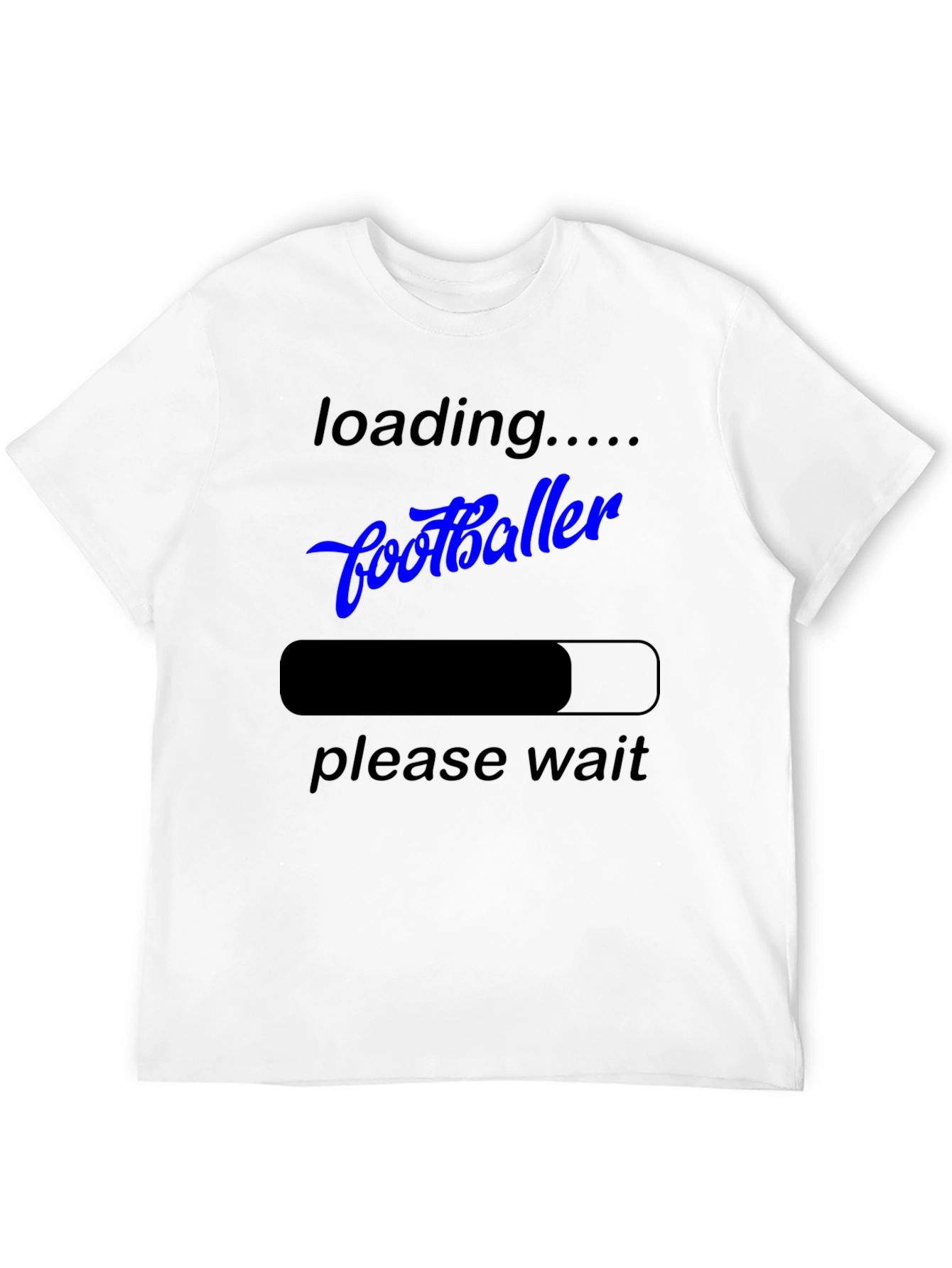 Loading Footballer T-Shirt Funny Sports Fan Tee