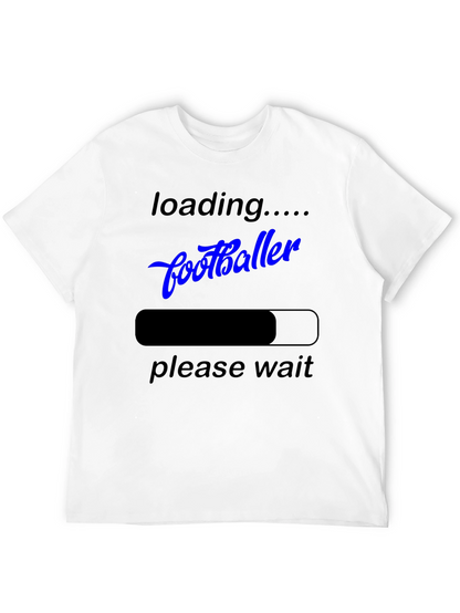Loading Footballer T-Shirt Funny Sports Fan Tee