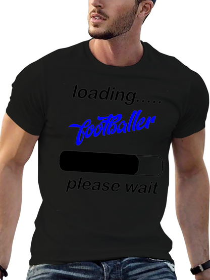Loading Footballer T-Shirt Funny Sports Fan Tee