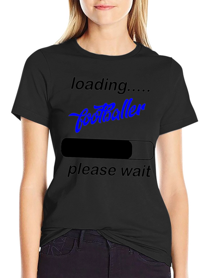 Loading Footballer T-Shirt Funny Sports Fan Tee
