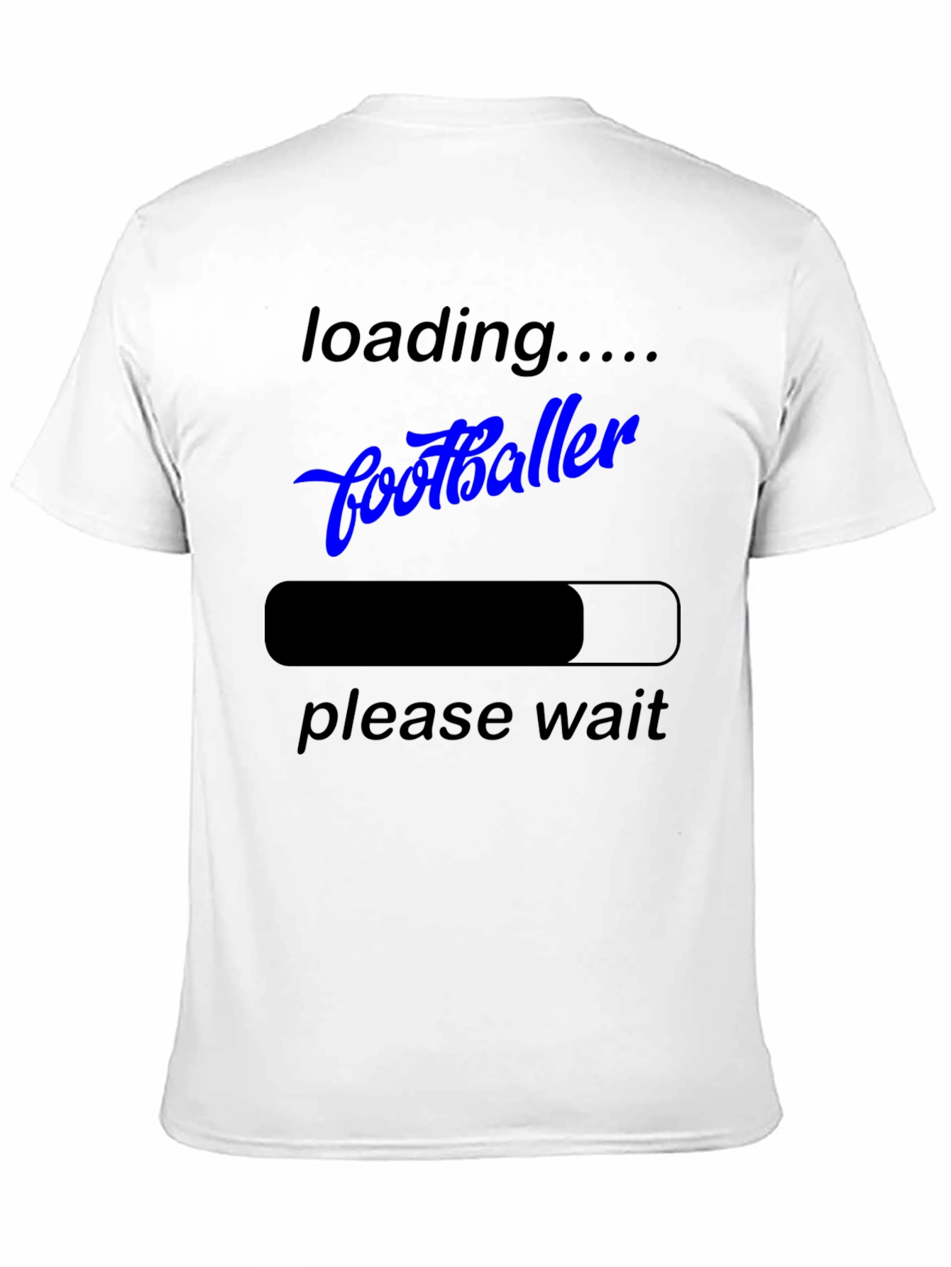Loading Footballer T-Shirt Funny Sports Fan Tee