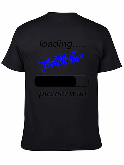 Loading Footballer T-Shirt Funny Sports Fan Tee