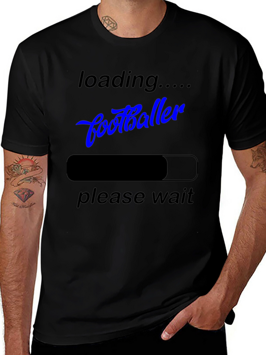 Loading Footballer T-Shirt Funny Sports Fan Tee