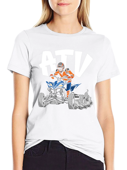 ATV Rider Graphic Tee - Off Road Adventure T-Shirt