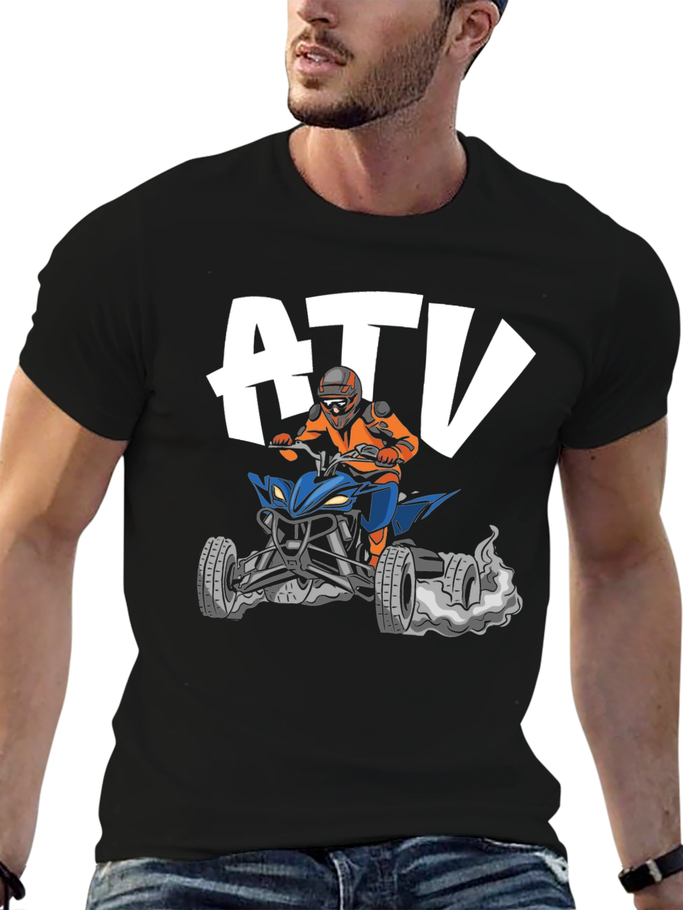 ATV Rider Graphic Tee - Off Road Adventure T-Shirt