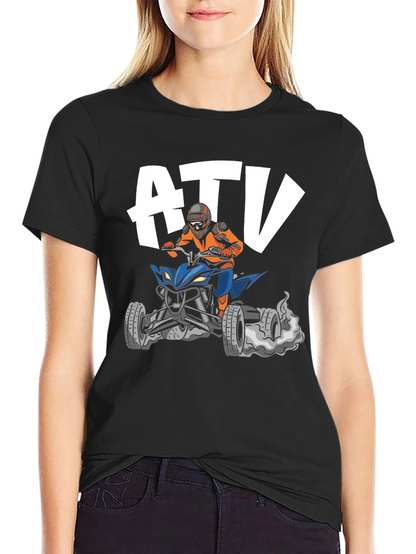 ATV Rider Graphic Tee - Off Road Adventure T-Shirt
