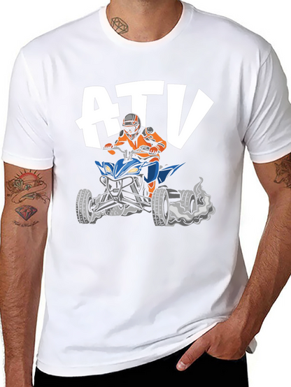 ATV Rider Graphic Tee - Off Road Adventure T-Shirt