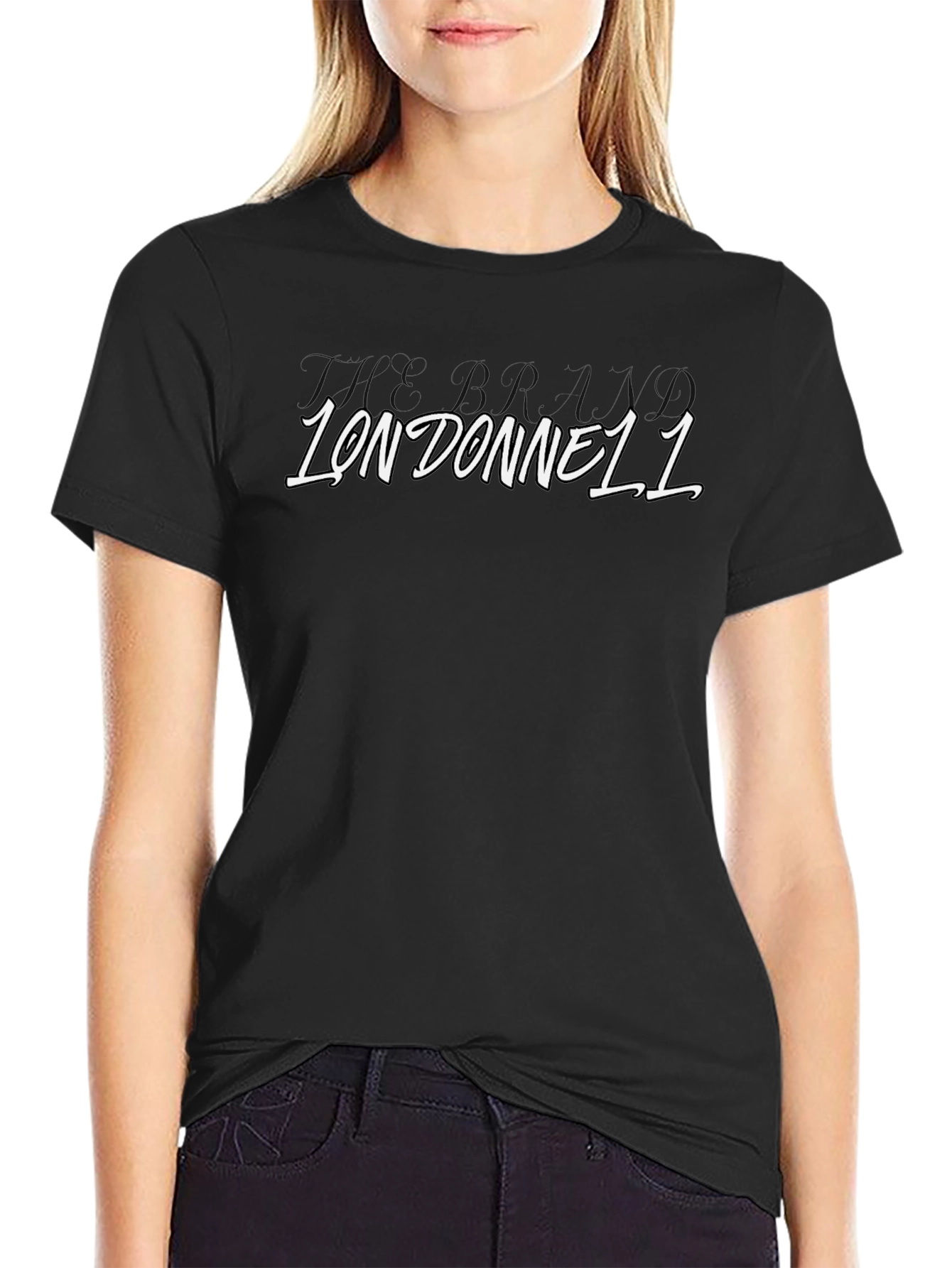 Londonnel1 T-Shirt - Black Casual