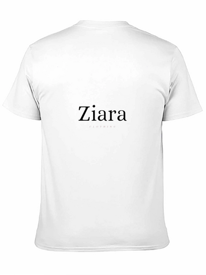 Ziara Graphic Print T-Shirt - Black