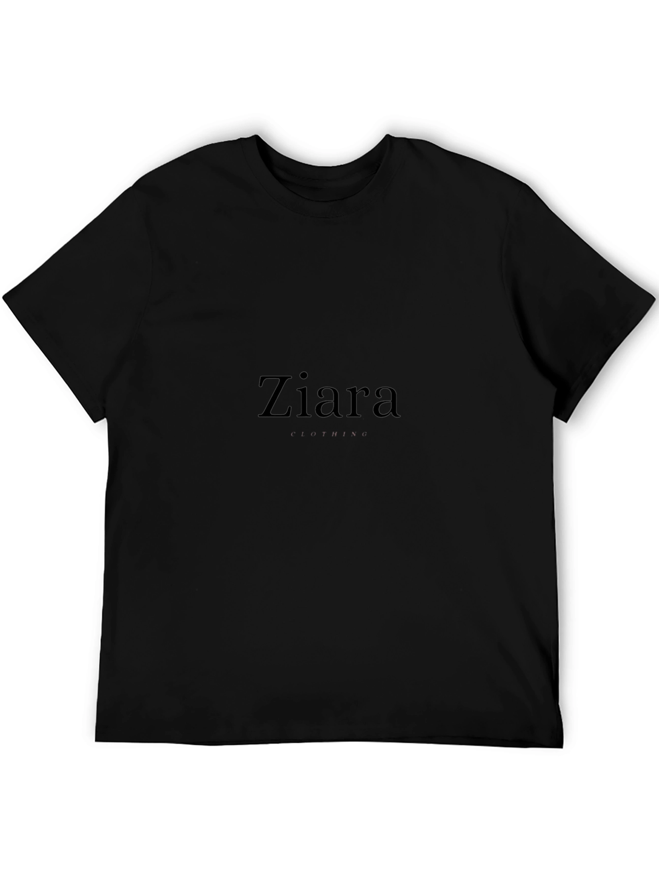 Ziara Graphic Print T-Shirt - Black
