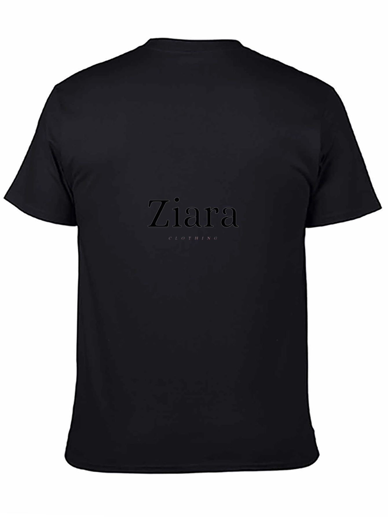 Ziara Graphic Print T-Shirt - Black