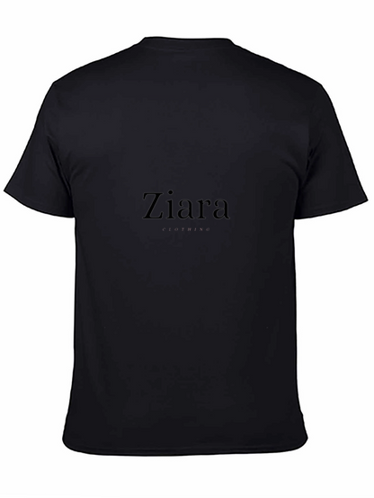 Ziara Graphic Print T-Shirt - Black