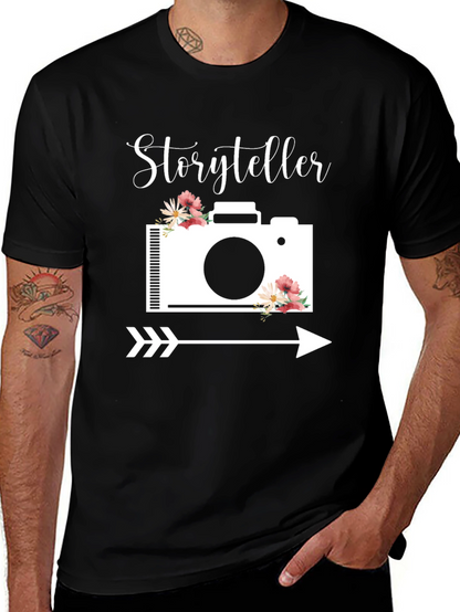 Storyteller Camera Graphic Tee