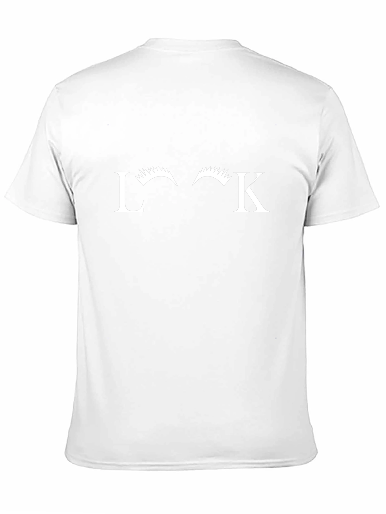 Stylish Look Graphic Tee - Black Cotton T-Shirt