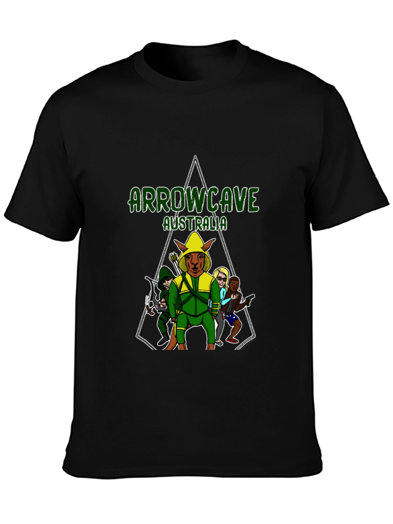 Arrowcave Australia T-Shirt - Novelty Graphic Tee