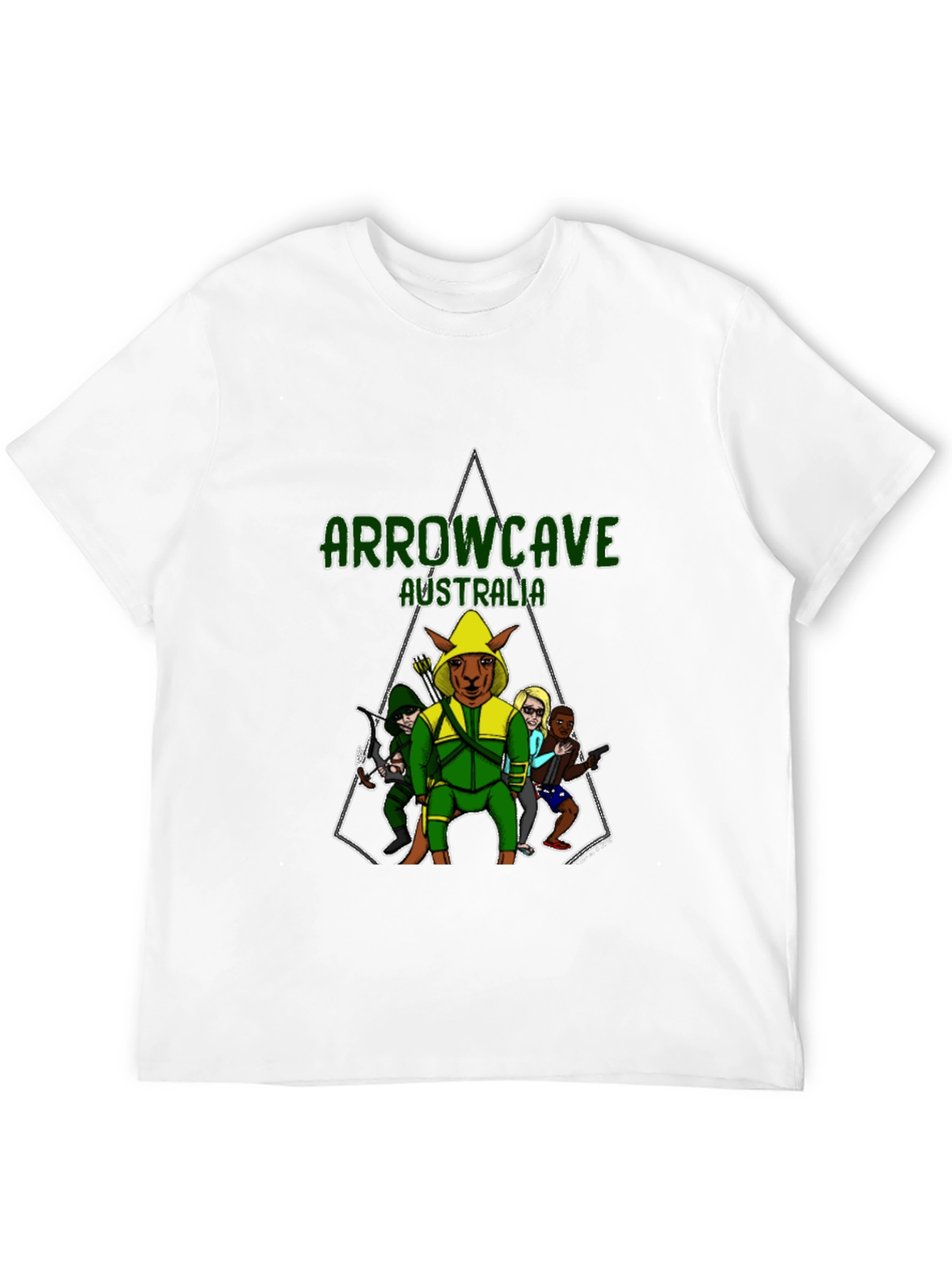 Arrowcave Australia T-Shirt - Novelty Graphic Tee