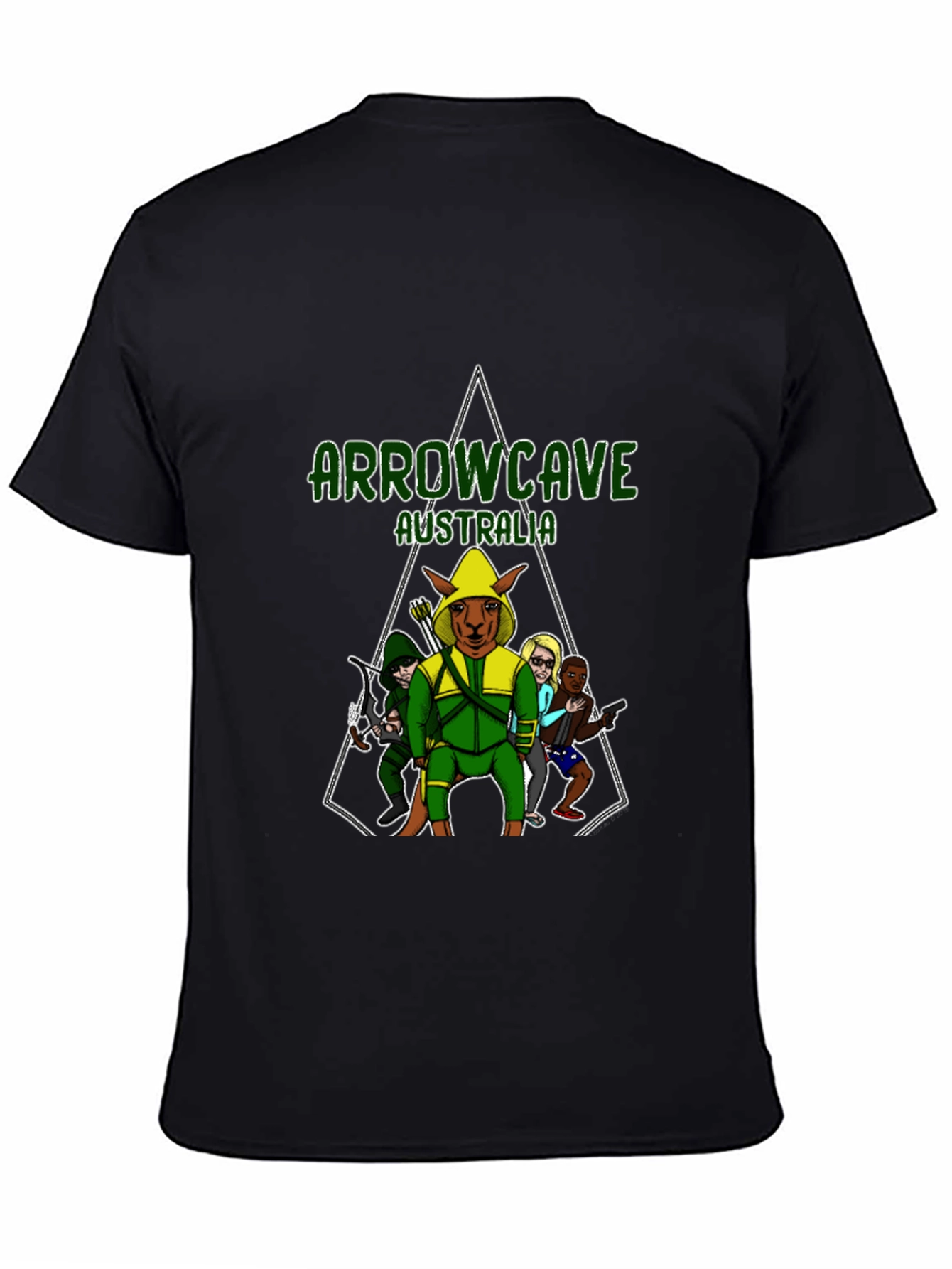 Arrowcave Australia T-Shirt - Novelty Graphic Tee
