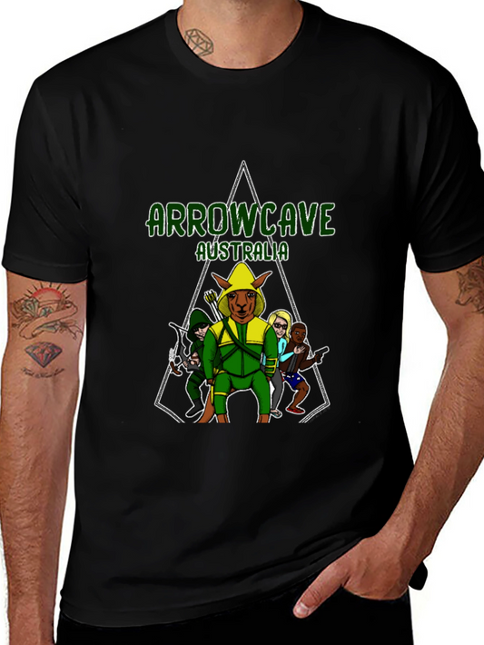 Arrowcave Australia T-Shirt - Novelty Graphic Tee