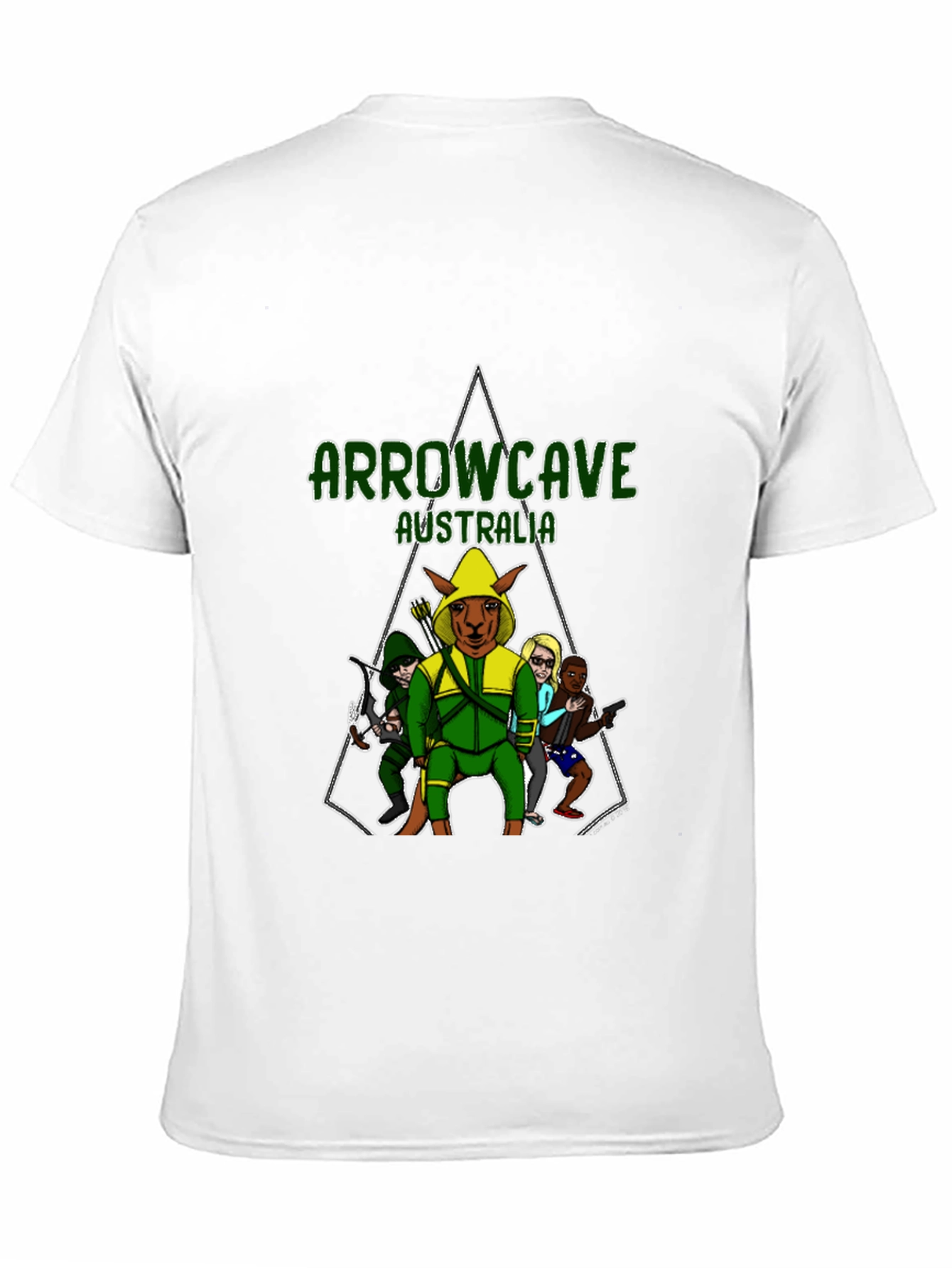 Arrowcave Australia T-Shirt - Novelty Graphic Tee