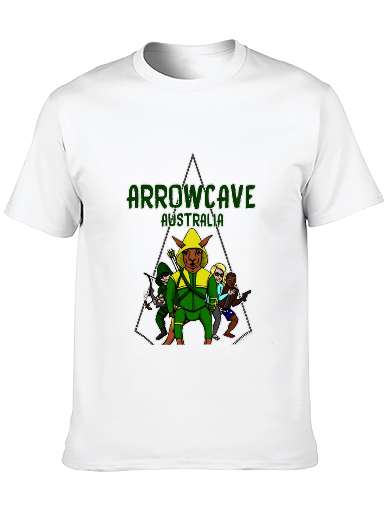 Arrowcave Australia T-Shirt - Novelty Graphic Tee