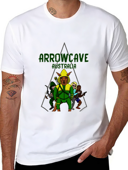 Arrowcave Australia T-Shirt - Novelty Graphic Tee