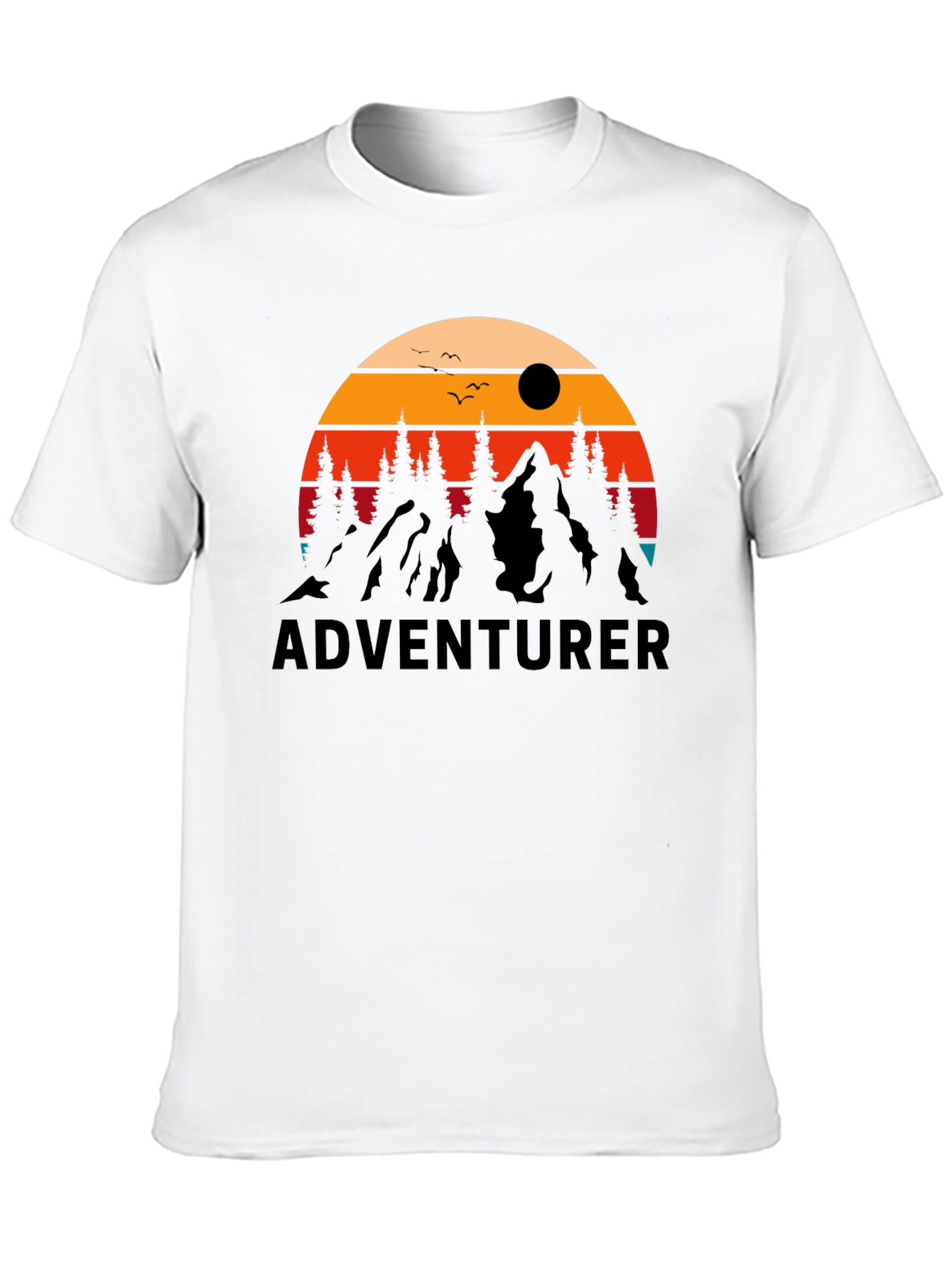 Adventurer Graphic Tee - Retro Outdoor Design