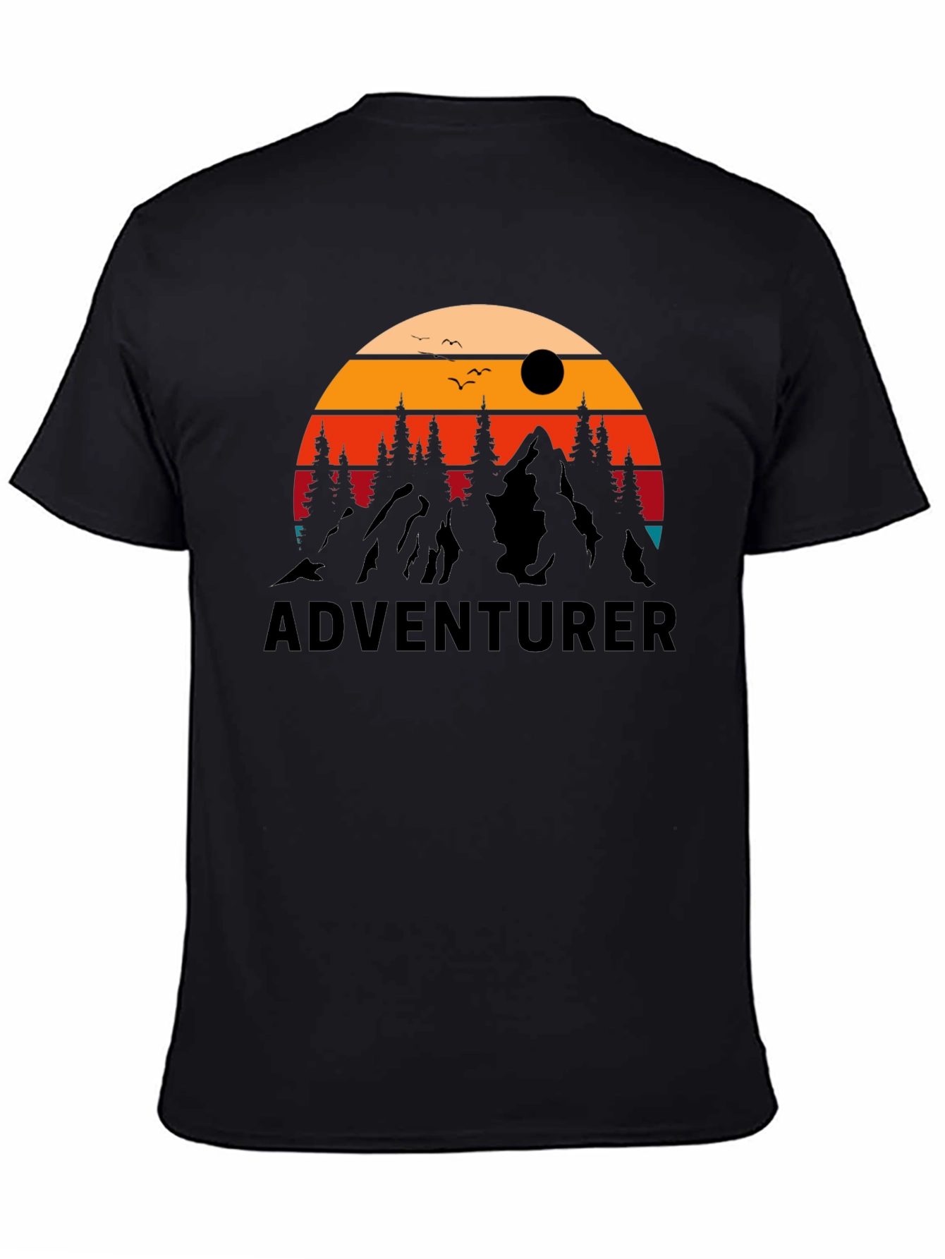 Adventurer Graphic Tee - Retro Outdoor Design