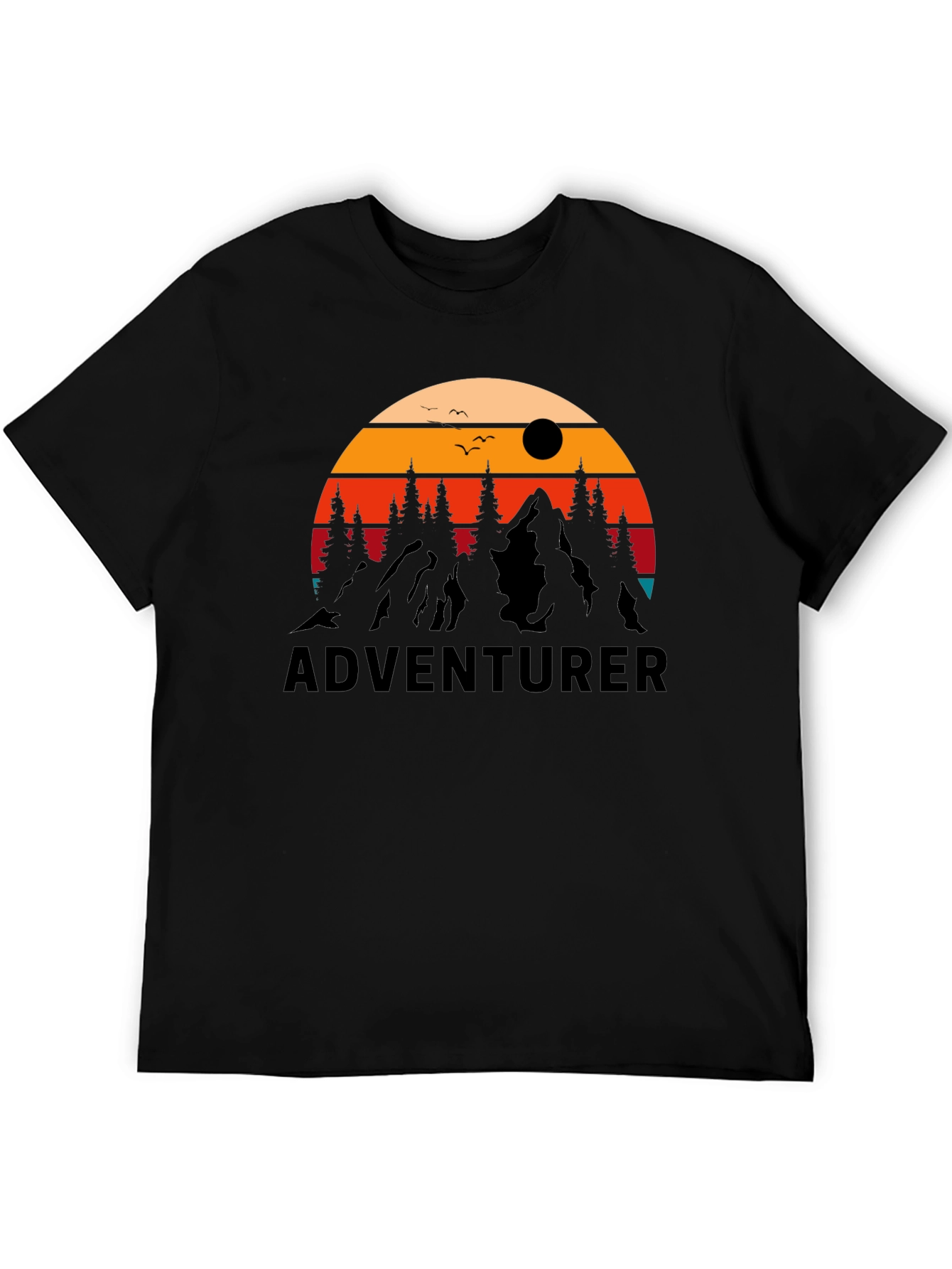 Adventurer Graphic Tee - Retro Outdoor Design