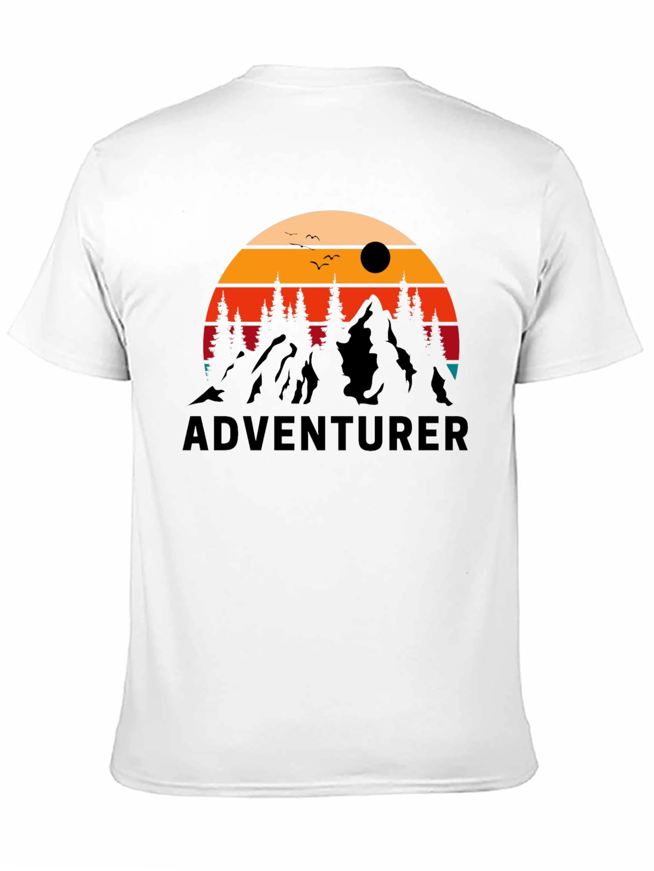 Adventurer Graphic Tee - Retro Outdoor Design