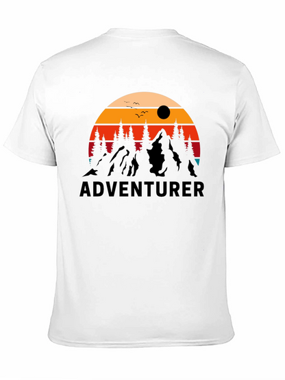 Adventurer Graphic Tee - Retro Outdoor Design