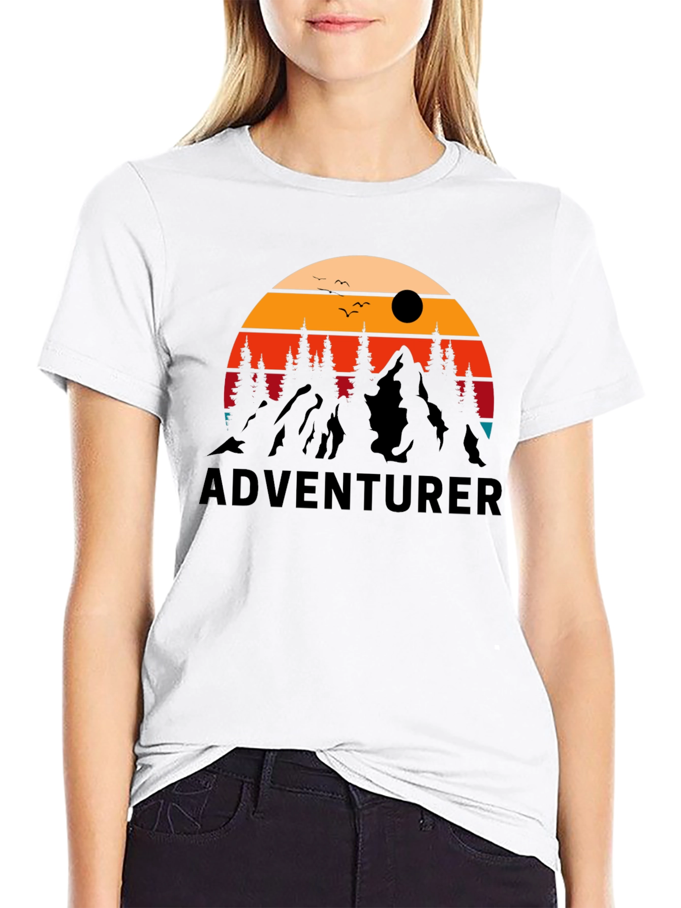 Adventurer Graphic Tee - Retro Outdoor Design